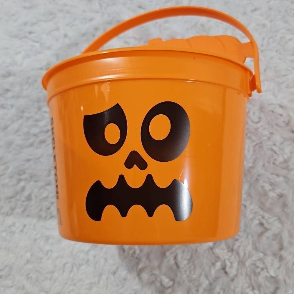 McDonalds Halloween Ghost Bucket 2023 Skeleton Pumpkin
